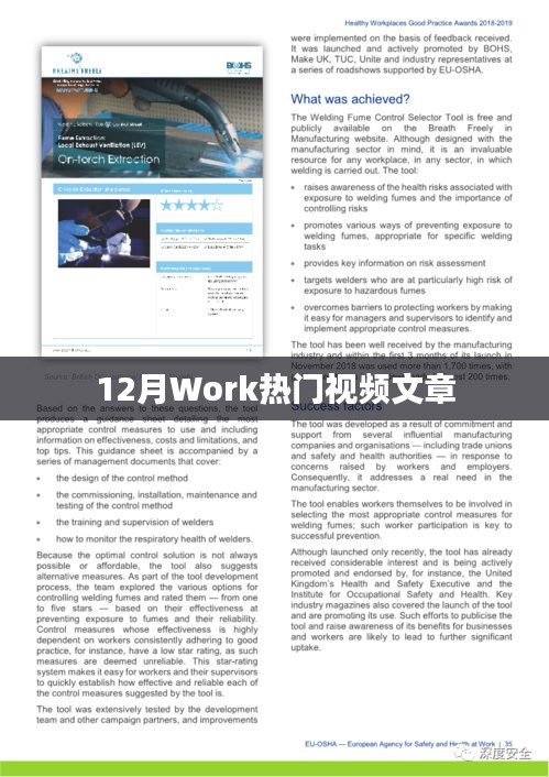 12月熱門視頻文章大盤點