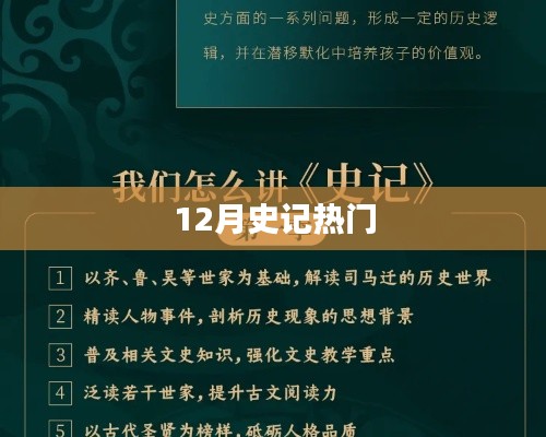 史記十二月熱門事件回顧
