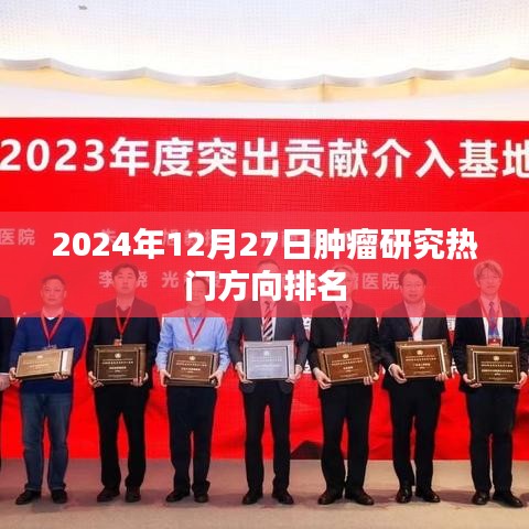 2024年腫瘤研究熱門方向排名揭曉