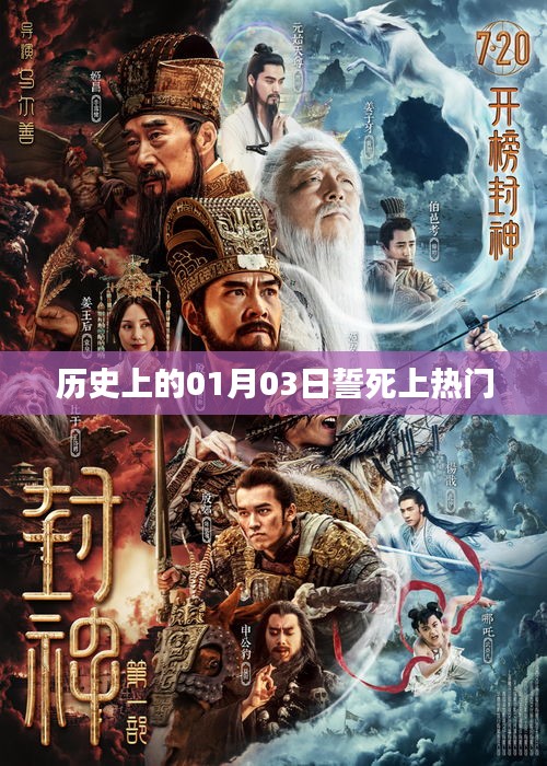 歷史上的1月3日，重大事件與熱門時刻回顧