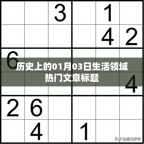 精選歷史熱門文章，一月三日生活熱點(diǎn)聚焦