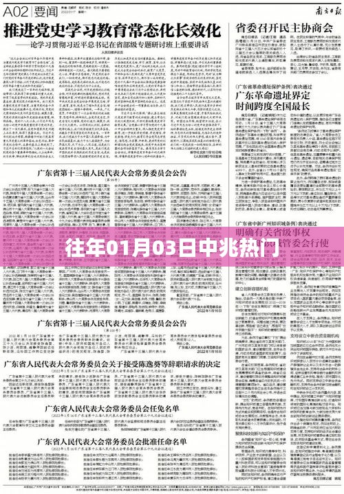 往年1月3日中兆熱點(diǎn)回顧