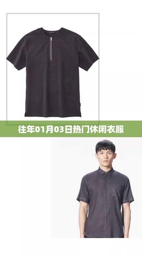 歷年元旦后熱門休閑服飾回顧