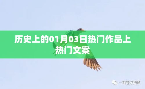 歷史上的大事件，一月三日熱門作品盤點
