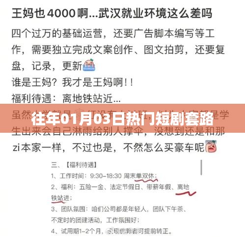 往年一月三日，短劇熱門(mén)套路揭秘
