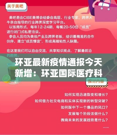 環(huán)亞最新疫情通報今天新增：環(huán)亞國際醫(yī)療科技集團有限公司 