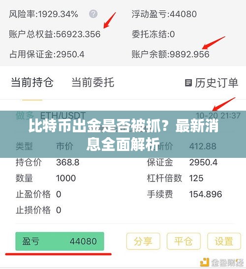 比特幣出金是否被抓？最新消息全面解析