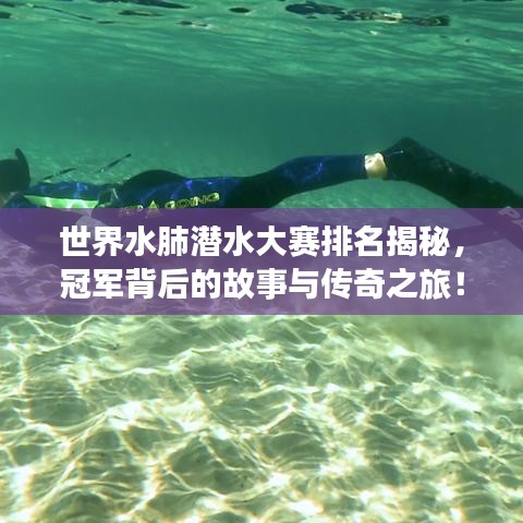 世界水肺潛水大賽排名揭秘，冠軍背后的故事與傳奇之旅！