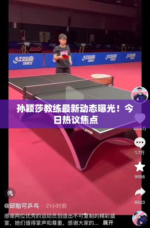 孫穎莎教練最新動(dòng)態(tài)曝光！今日熱議焦點(diǎn)