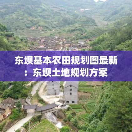 東壩基本農(nóng)田規(guī)劃圖最新：東壩土地規(guī)劃方案 