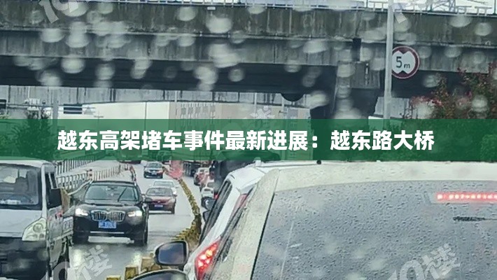 越東高架堵車事件最新進展：越東路大橋 