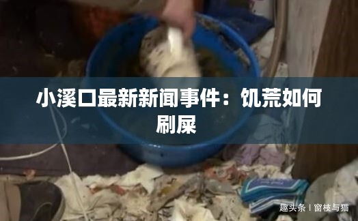 小溪口最新新聞事件：饑荒如何刷屎 