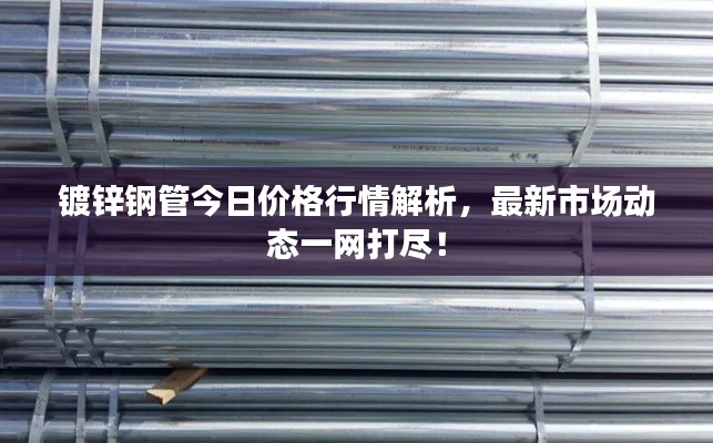 鍍鋅鋼管今日價格行情解析，最新市場動態(tài)一網(wǎng)打盡！