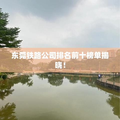 東莞鐵路公司排名前十榜單揭曉！