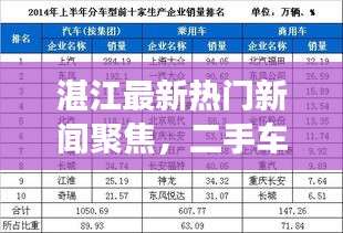湛江最新熱門新聞聚焦，二手車市場新動態(tài)揭秘