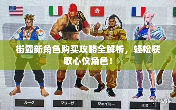街霸新角色購買攻略全解析，輕松獲取心儀角色！