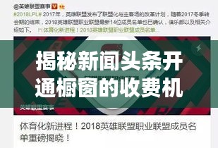 揭秘新聞頭條開通櫥窗的收費機制，是否需要額外費用？