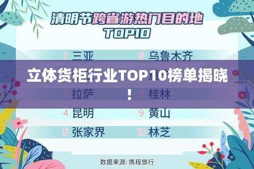 立體貨柜行業(yè)TOP10榜單揭曉！