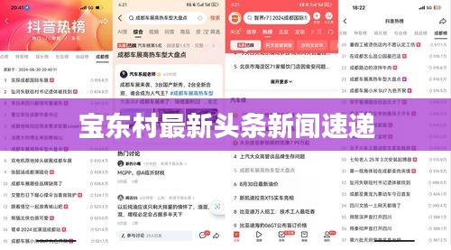 寶東村最新頭條新聞速遞