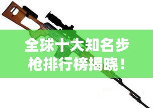 全球十大知名步槍排行榜揭曉！