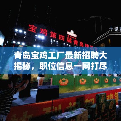 青島寶雞工廠最新招聘大揭秘，職位信息一網(wǎng)打盡！