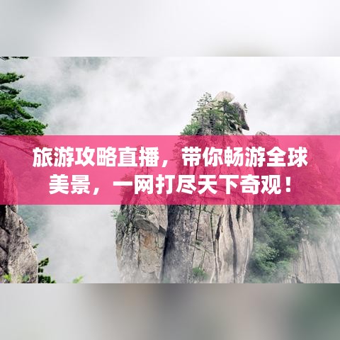 旅游攻略直播，帶你暢游全球美景，一網(wǎng)打盡天下奇觀！