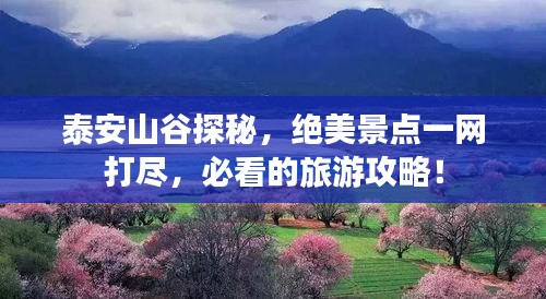 泰安山谷探秘，絕美景點(diǎn)一網(wǎng)打盡，必看的旅游攻略！