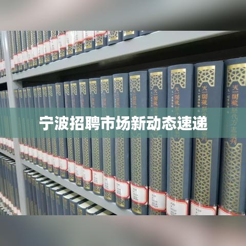 寧波招聘市場(chǎng)新動(dòng)態(tài)速遞