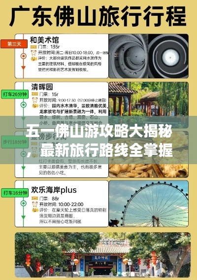 五一佛山游攻略大揭秘，最新旅行路線全掌握！