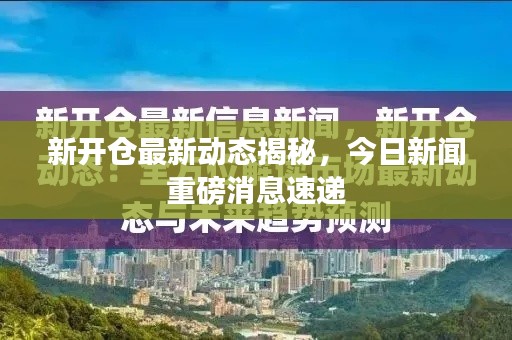 新開倉最新動態(tài)揭秘，今日新聞重磅消息速遞