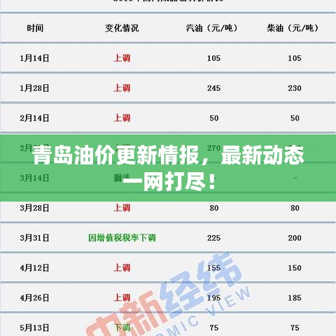 青島油價更新情報，最新動態(tài)一網(wǎng)打盡！