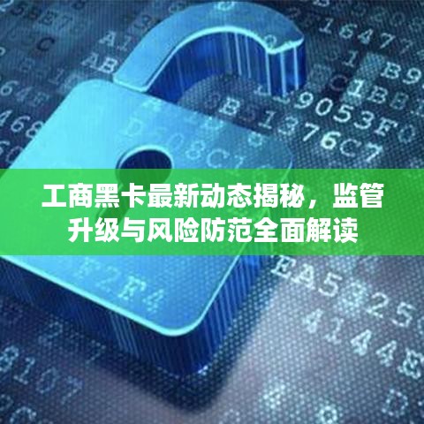 工商黑卡最新動態(tài)揭秘，監(jiān)管升級與風(fēng)險(xiǎn)防范全面解讀