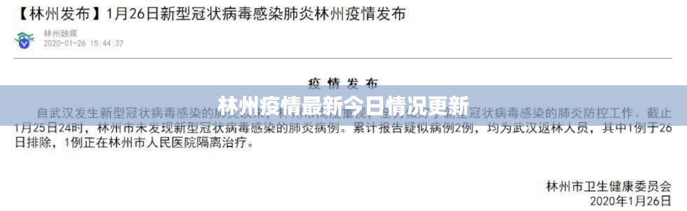 林州疫情最新今日情況更新