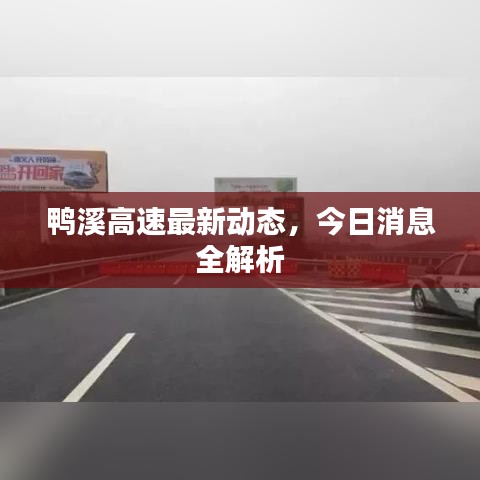 鴨溪高速最新動(dòng)態(tài)，今日消息全解析