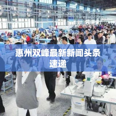 惠州雙峰最新新聞?lì)^條速遞