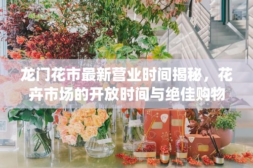 龍門花市最新營業(yè)時間揭秘，花卉市場的開放時間與絕佳購物體驗