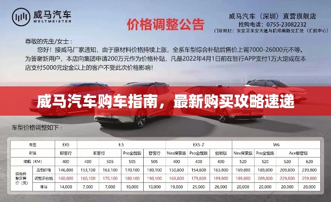 威馬汽車(chē)購(gòu)車(chē)指南，最新購(gòu)買(mǎi)攻略速遞