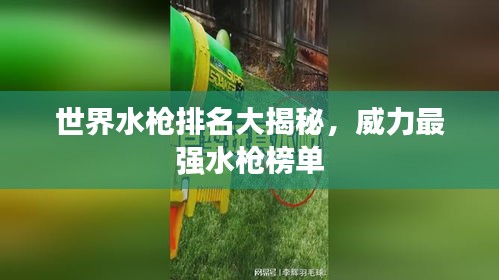 世界水槍排名大揭秘，威力最強水槍榜單