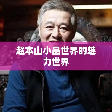 趙本山小品世界的魅力世界