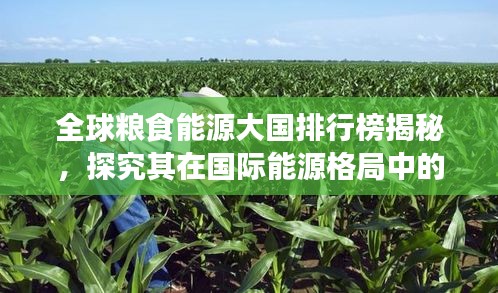 全球糧食能源大國排行榜揭秘，探究其在國際能源格局中的核心地位