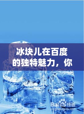冰塊兒在百度的獨(dú)特魅力，你不得不理！