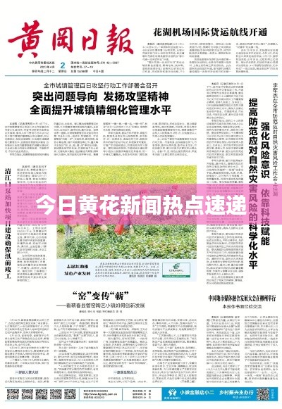 今日黃花新聞熱點(diǎn)速遞