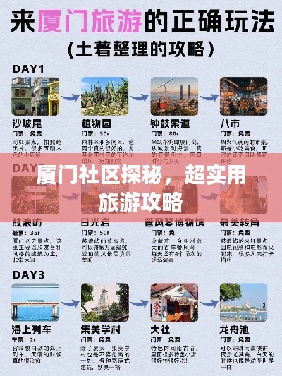 廈門(mén)社區(qū)探秘，超實(shí)用旅游攻略