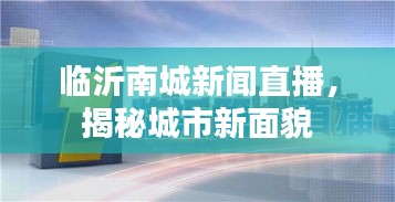 臨沂南城新聞直播，揭秘城市新面貌