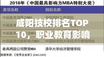 咸陽技校排名TOP10，職業(yè)教育影響力深度解讀