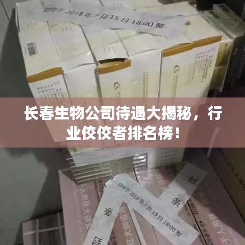 長(zhǎng)春生物公司待遇大揭秘，行業(yè)佼佼者排名榜！
