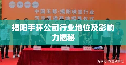 揭陽手環(huán)公司行業(yè)地位及影響力揭秘