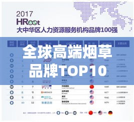 全球高端煙草品牌TOP10榜單揭曉！