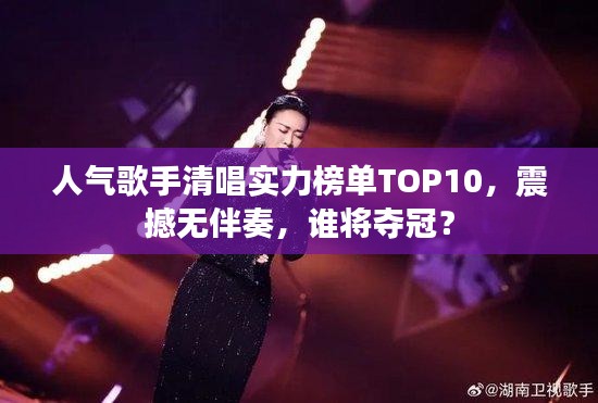 人氣歌手清唱實力榜單TOP10，震撼無伴奏，誰將奪冠？