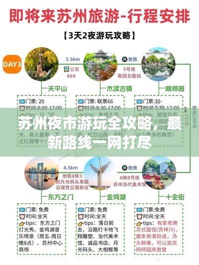 蘇州夜市游玩全攻略，最新路線一網(wǎng)打盡
